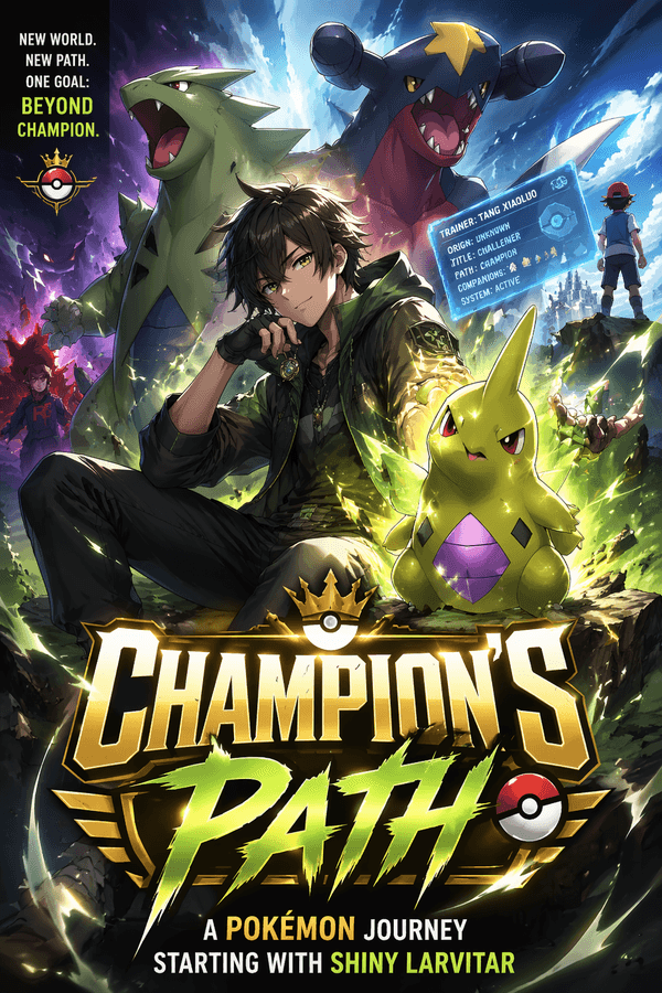 Champion's Path: A Pokémon Journey Starting with Shiny Larvitar