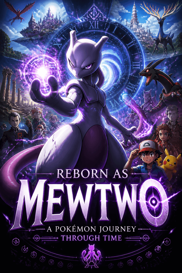 Reborn as Mewtwo: A Pokémon Journey Through Time