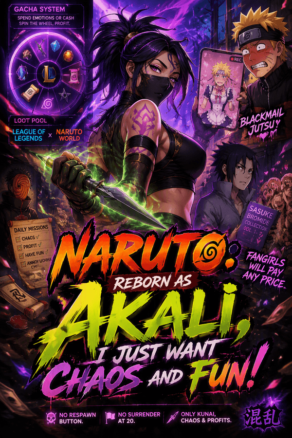 Naruto: Reborn as Akali, I Just Want Chaos and Fun!