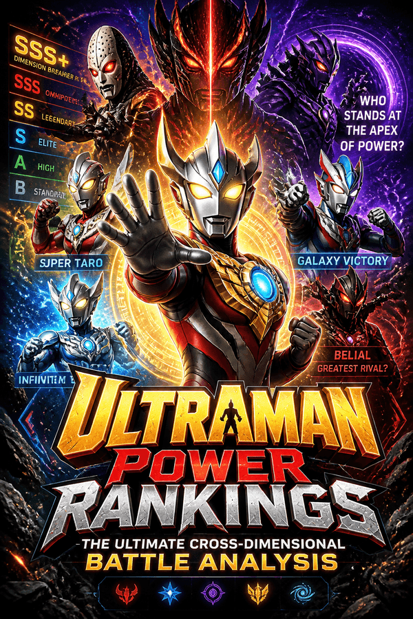 Ultraman Power Rankings: The Ultimate Cross-Dimensional Battle Analysis