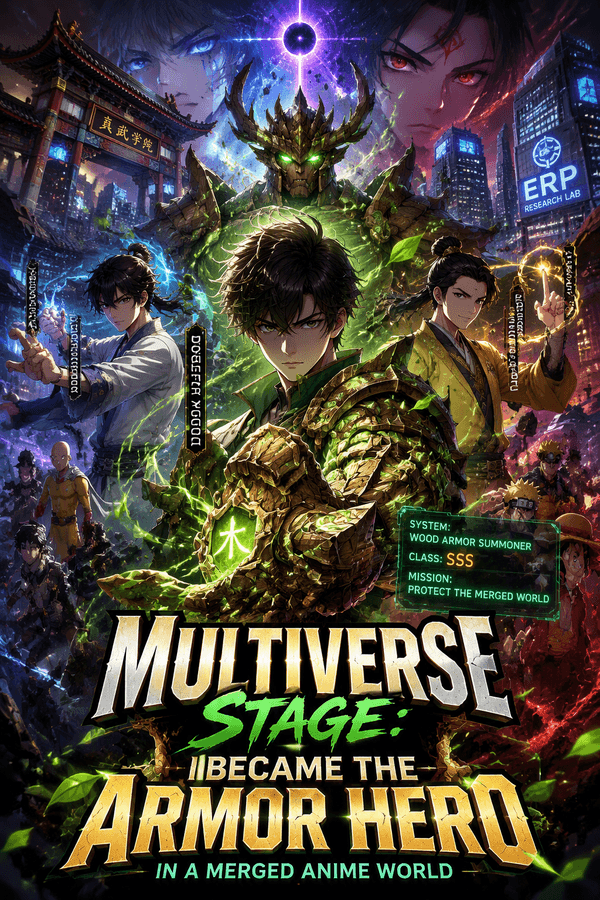 Multiverse Stage: I Became the Armor Hero in a Merged Anime World