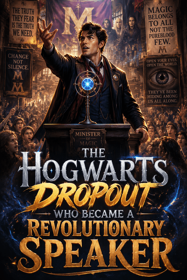The Hogwarts Dropout Who Became a Revolutionary Speaker