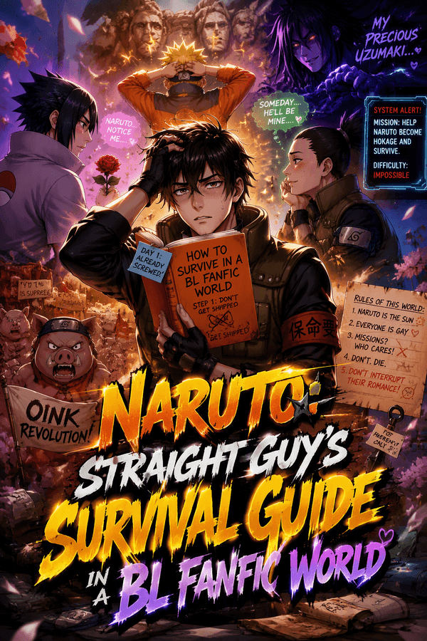 Naruto: Straight Guy's Survival Guide in a BL Fanfic World
