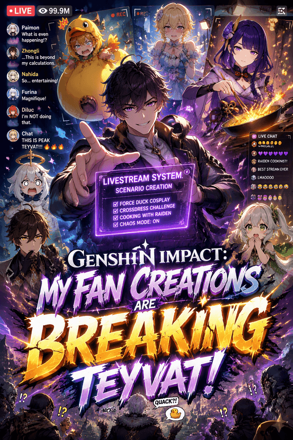Genshin Impact: My Fan Creations Are Breaking Teyvat!
