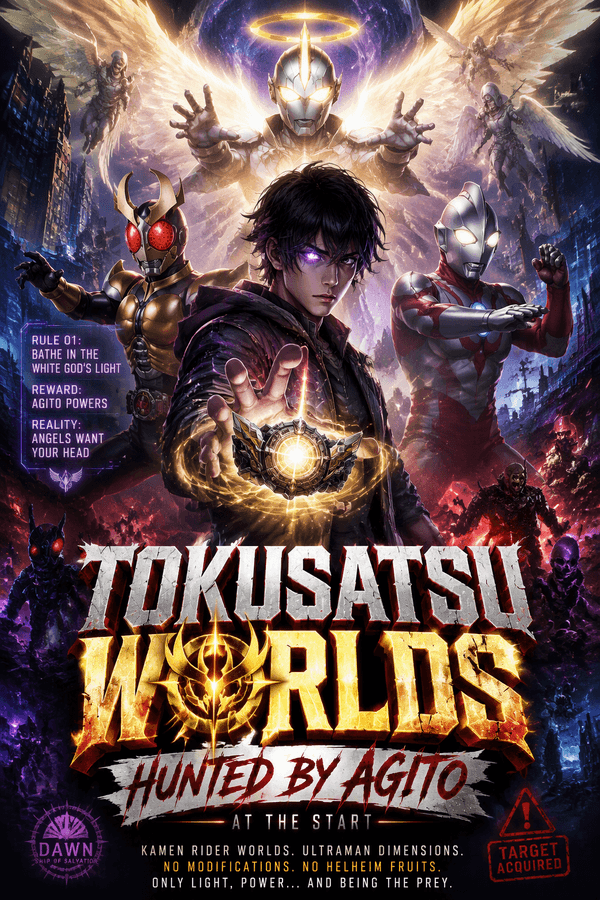 Tokusatsu Worlds: Hunted by Agito at the Start