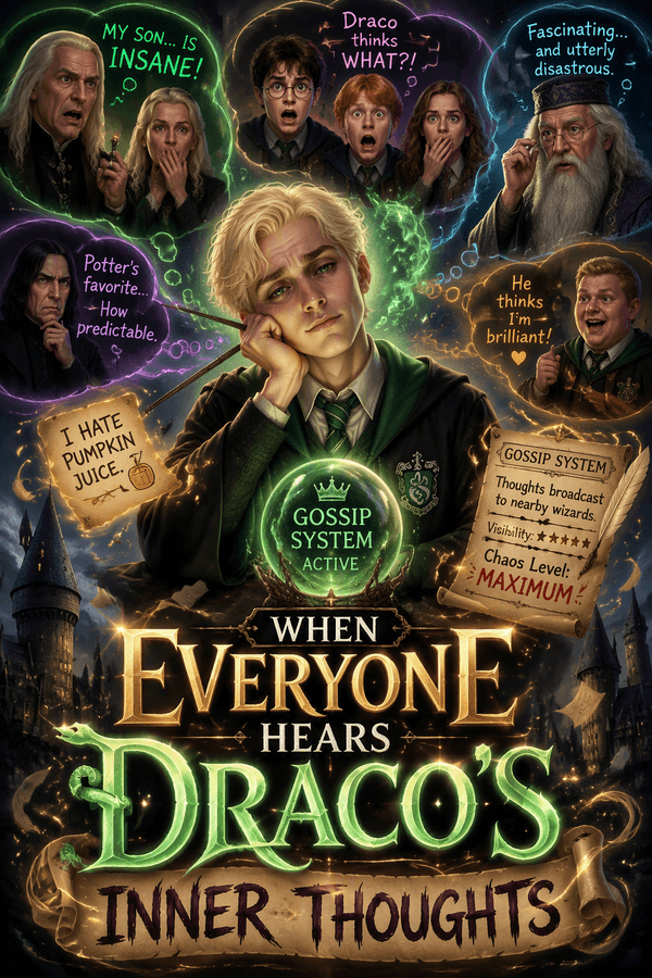 When Everyone Hears Draco's Inner Thoughts