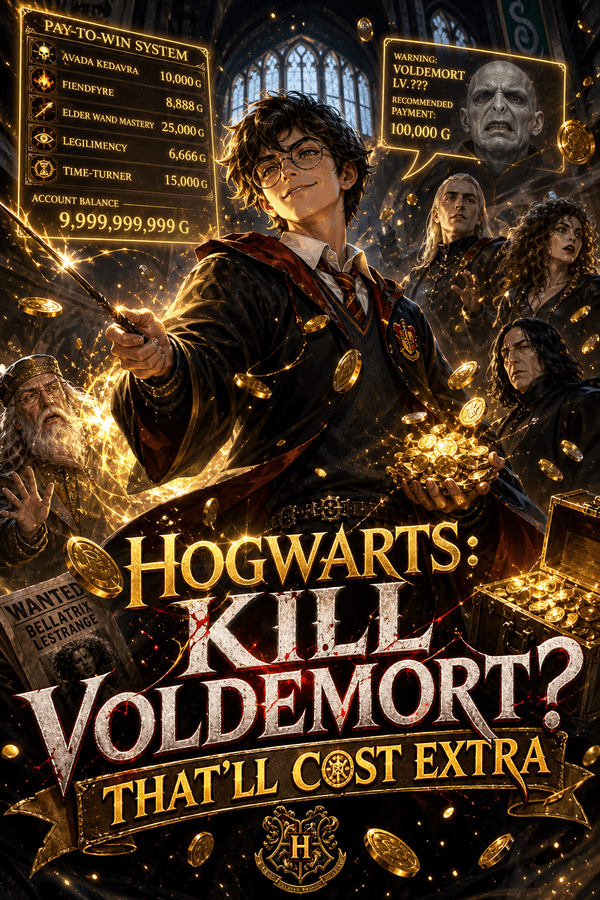 Hogwarts: Kill Voldemort? That’ll Cost Extra