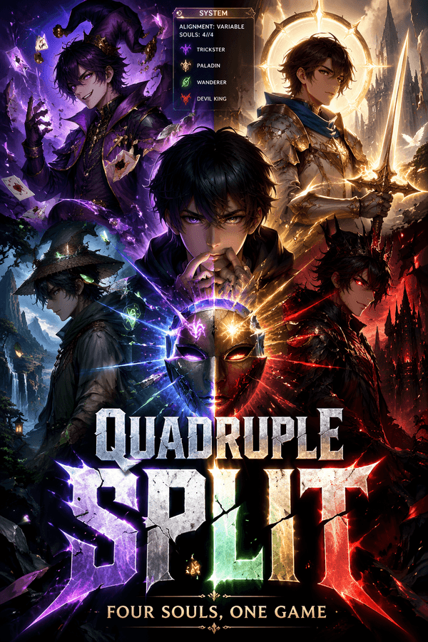 Quadruple Split: Four Souls, One Game