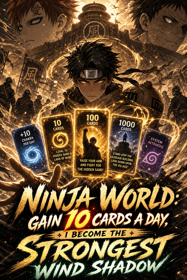 Ninja World: Gain 10 Cards a Day, I Become the Strongest Wind Shadow
