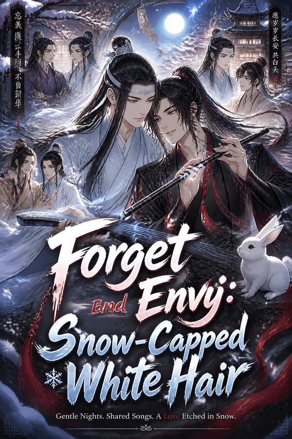 Forget and Envy: Snow-Capped White Hair