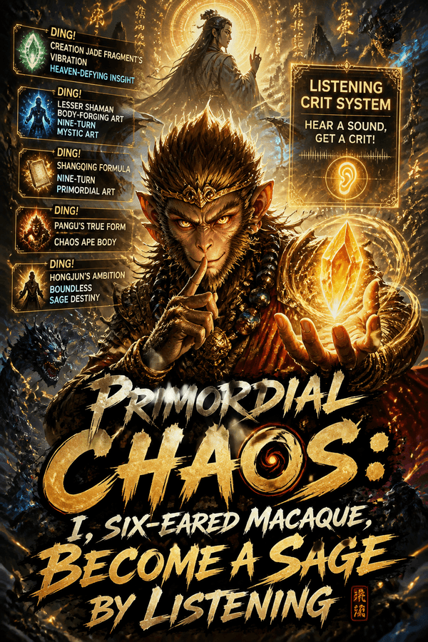 Primordial Chaos: I, Six-Eared Macaque, Become a Sage by Listening