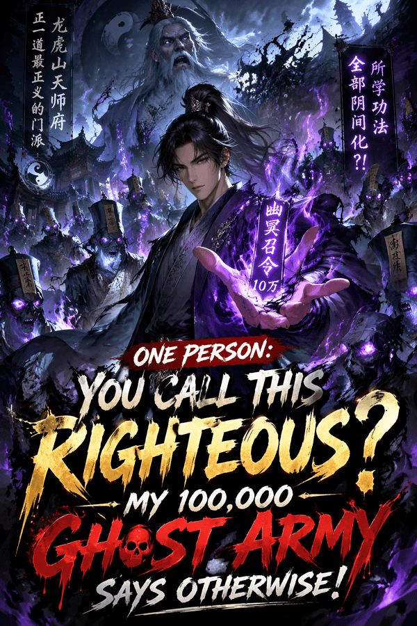 One Person: You Call This Righteous? My 100,000 Ghost Army Says Otherwise!
