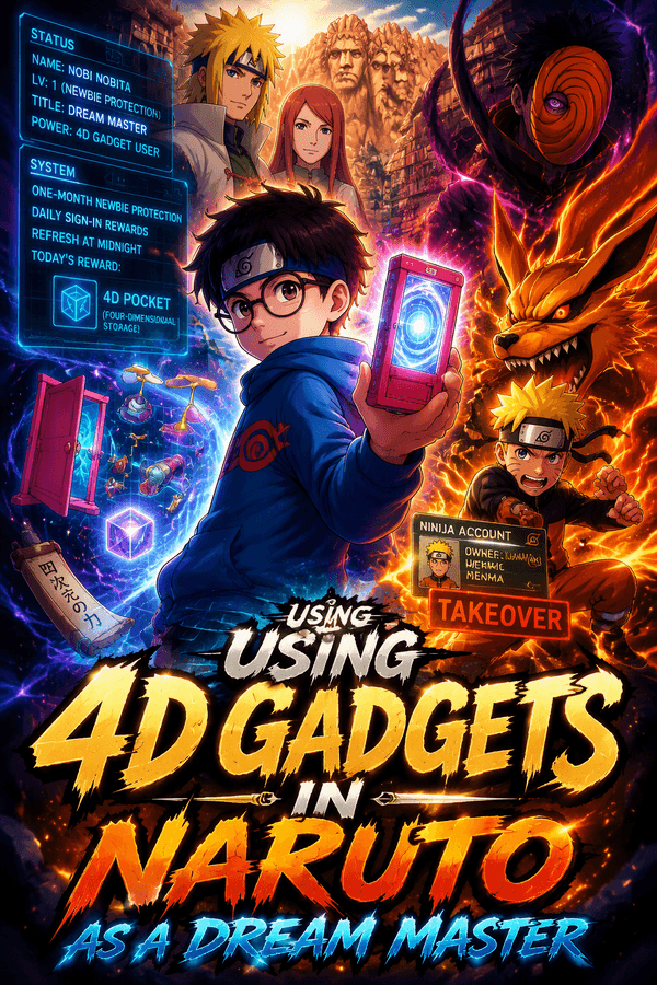 Using 4D Gadgets in Naruto as a Dream Master