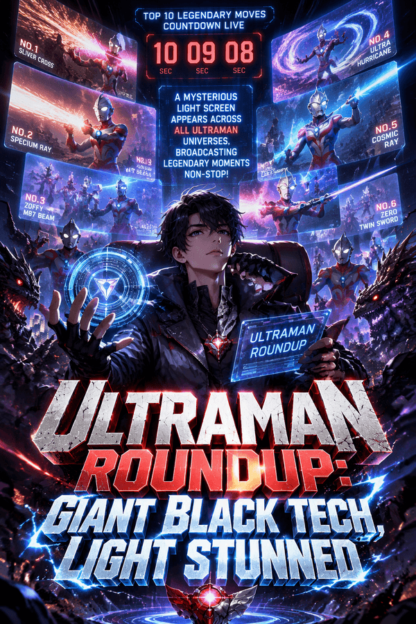 Ultraman Roundup: Giant Black Tech, Light Stunned