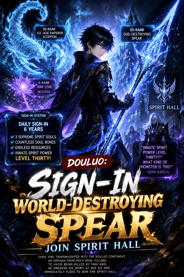Douluo: Sign-In World-Destroying Spear, Join Spirit Hall