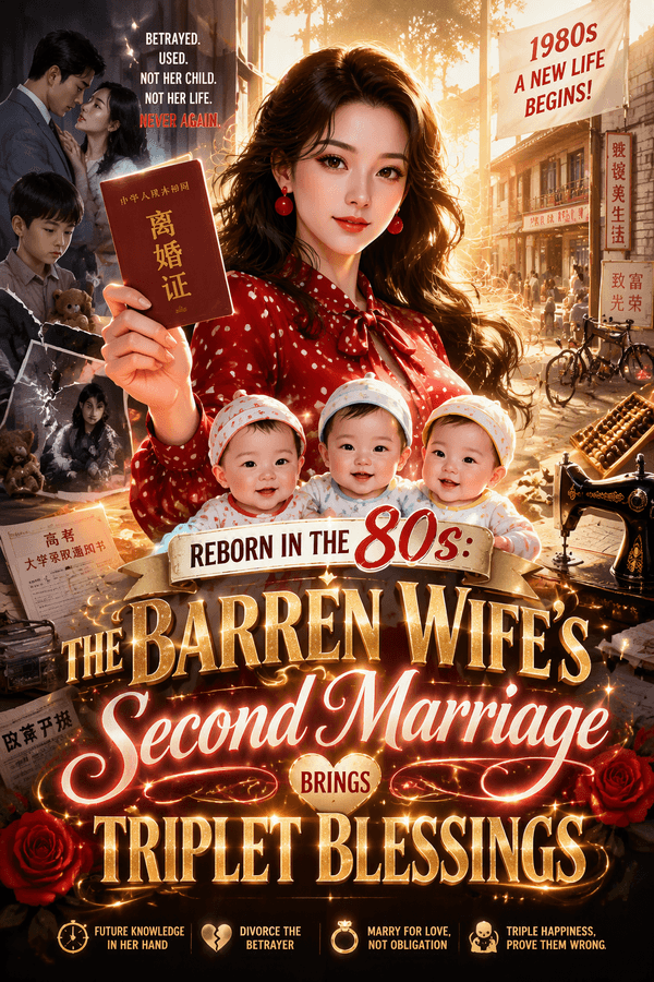 Reborn in the 80s: The Barren Wife's Second Marriage Brings Triplet Blessings
