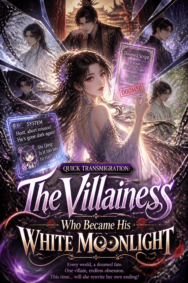 Quick Transmigration: The Villainess Who Became His White Moonlight