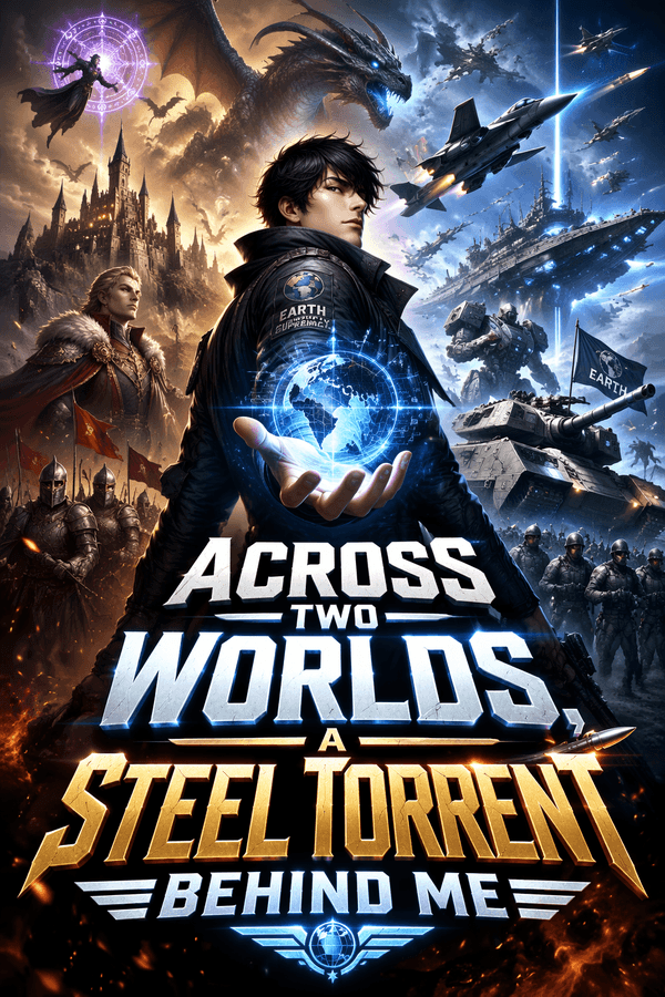 Across Two Worlds, a Steel Torrent Behind Me
