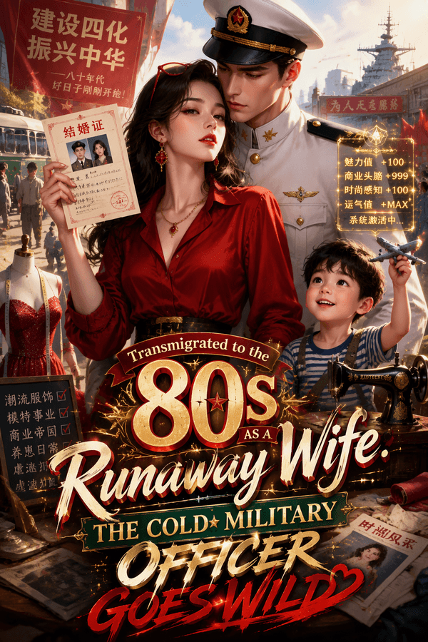 Transmigrated to the 80s as a Runaway Wife: The Cold Military Officer Goes Wild