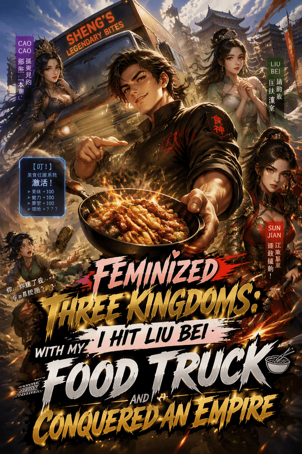 Feminized Three Kingdoms: I Hit Liu Bei with My Food Truck and Conquered an Empire