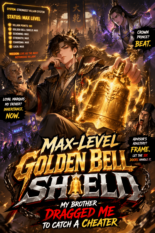 Max-Level Golden Bell Shield: My Brother Dragged Me to Catch a Cheater