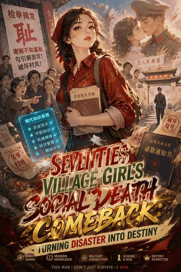 Seventies Village Girl's Social Death Comeback: Turning Disaster into Destiny