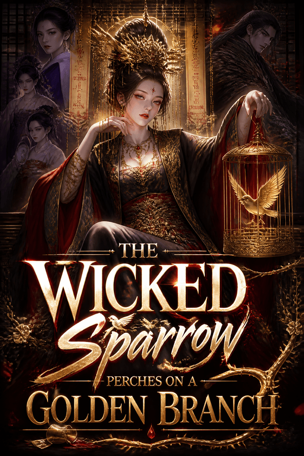 The Wicked Sparrow Perches on a Golden Branch