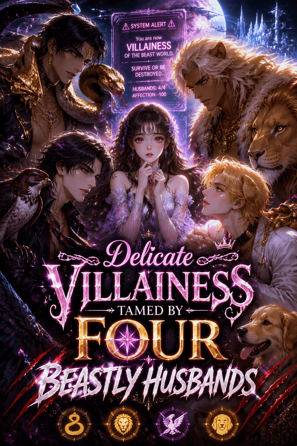 Delicate Villainess Tamed by Four Beastly Husbands