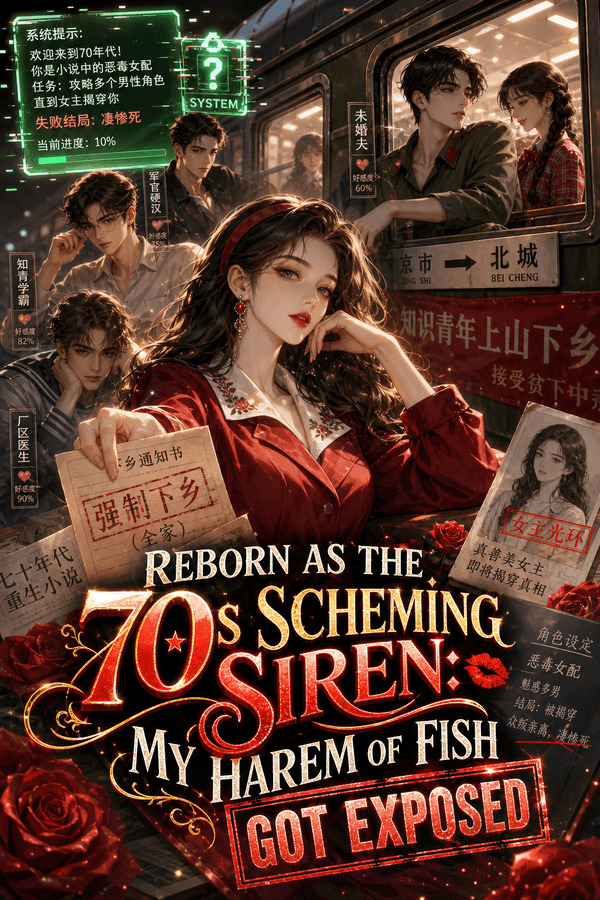 Reborn as the 70s Scheming Siren: My Harem of Fish Got Exposed
