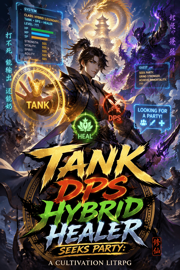 Tank DPS Hybrid Healer Seeks Party: A Cultivation LitRPG