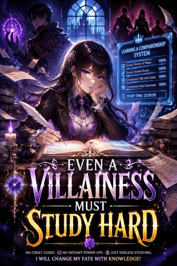 Even a Villainess Must Study Hard