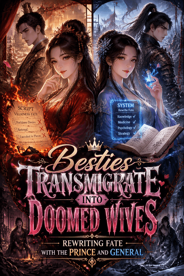 Besties Transmigrate into Doomed Wives: Rewriting Fate with the Prince and General