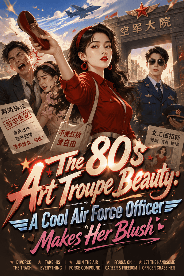 The 80s Art Troupe Beauty: A Cool Air Force Officer Makes Her Blush