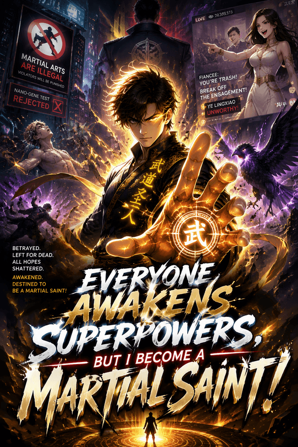 Everyone Awakens Superpowers, But I Become a Martial Saint!