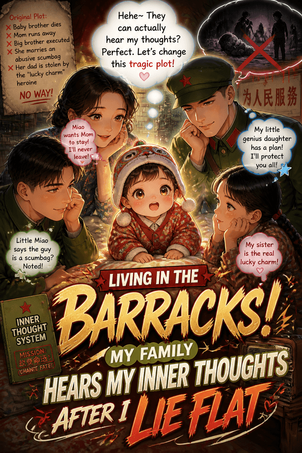 Living in the Barracks! My Family Hears My Inner Thoughts After I Lie Flat