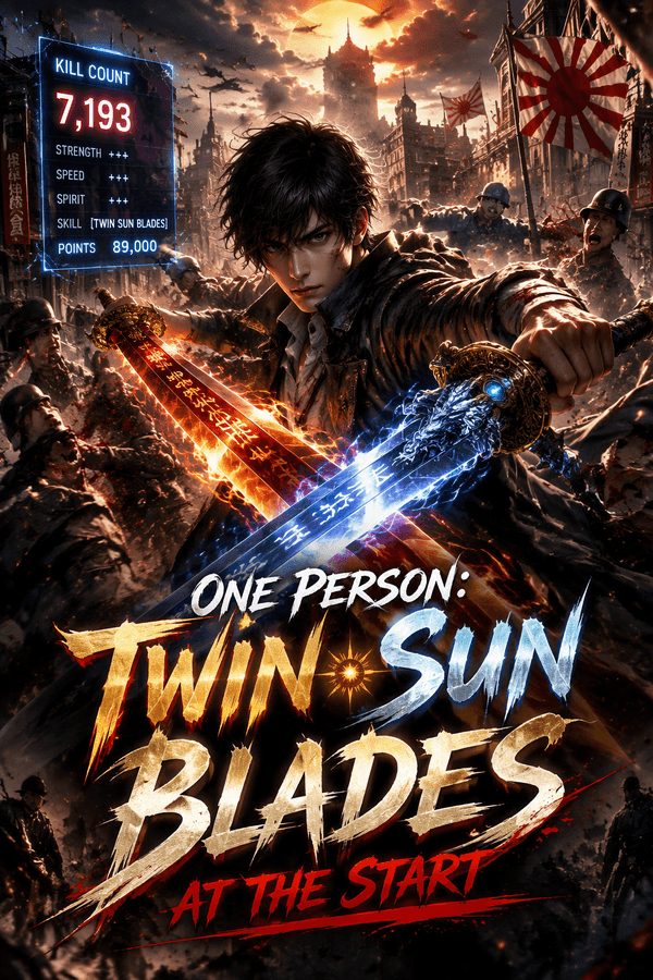 One Person: Twin Sun Blades at the Start