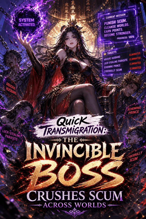 Quick Transmigration: The Invincible Boss Crushes Scum Across Worlds