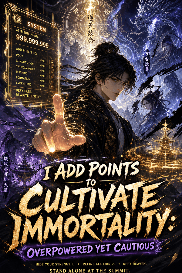 I Add Points to Cultivate Immortality: Overpowered Yet Cautious