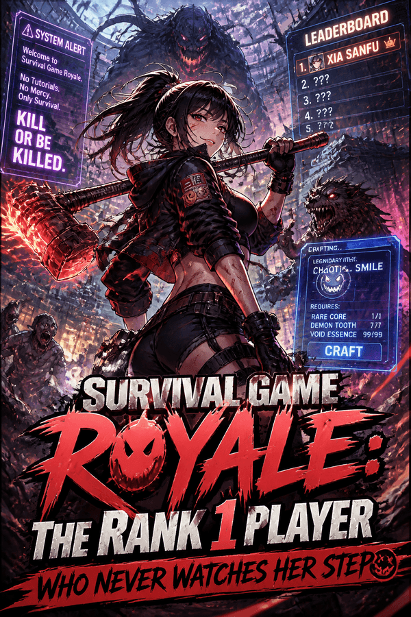 Survival Game Royale: The Rank 1 Player Who Never Watches Her Step