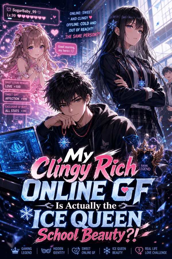 My Clingy Rich Online GF Is Actually the Ice Queen School Beauty?!