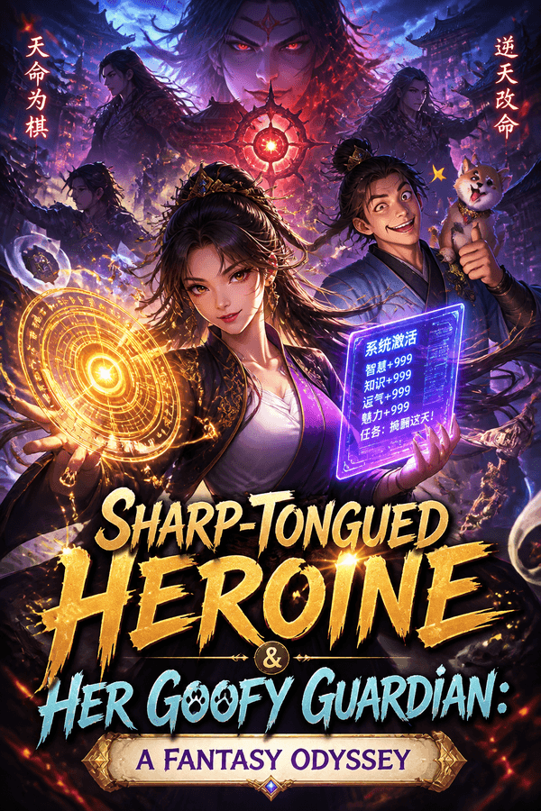 Sharp-Tongued Heroine & Her Goofy Guardian: A Fantasy Odyssey
