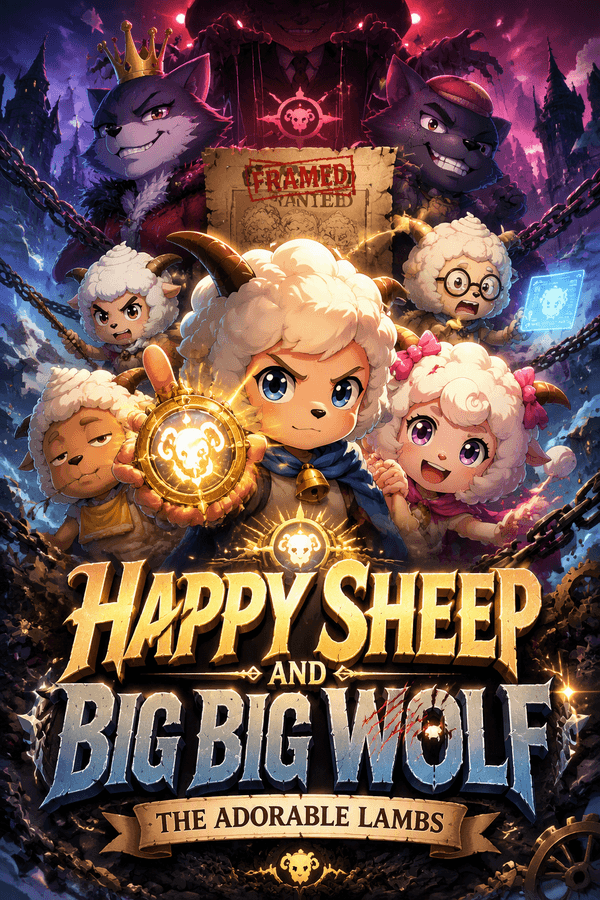 Happy Sheep and Big Big Wolf: The Adorable Lambs