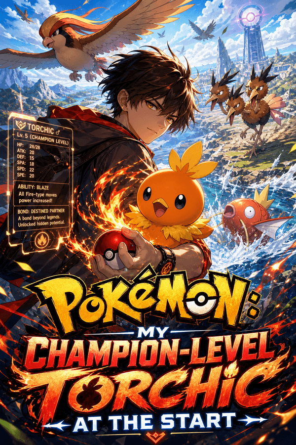 Pokémon: My Champion-Level Torchic at the Start