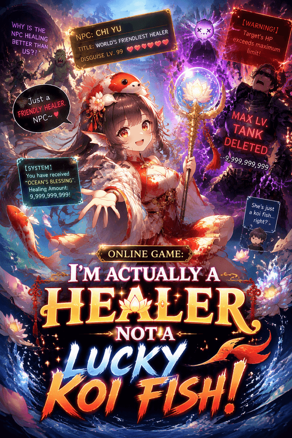 Online Game: I'm Actually a Healer, Not a Lucky Koi Fish!