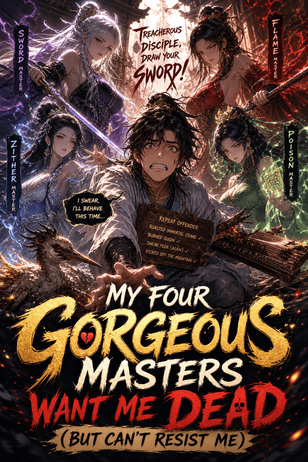 My Four Gorgeous Masters Want Me Dead (But Can't Resist Me)