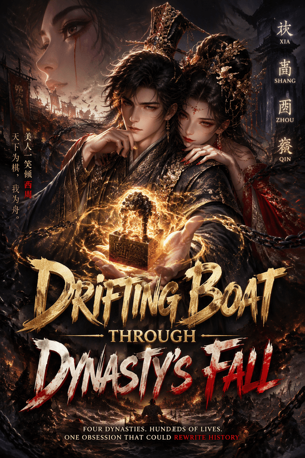 Drifting Boat Through Dynasty's Fall