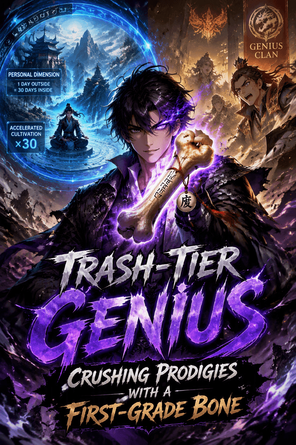 Trash-Tier Genius: Crushing Prodigies with a First-Grade Bone