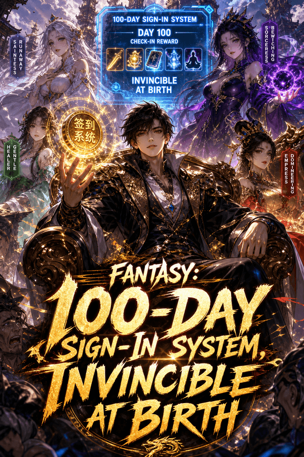 Fantasy: 100-Day Sign-In System, Invincible at Birth