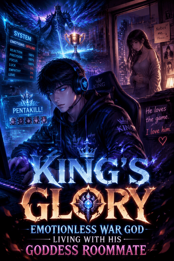 King's Glory: Emotionless War God Living with His Goddess Roommate