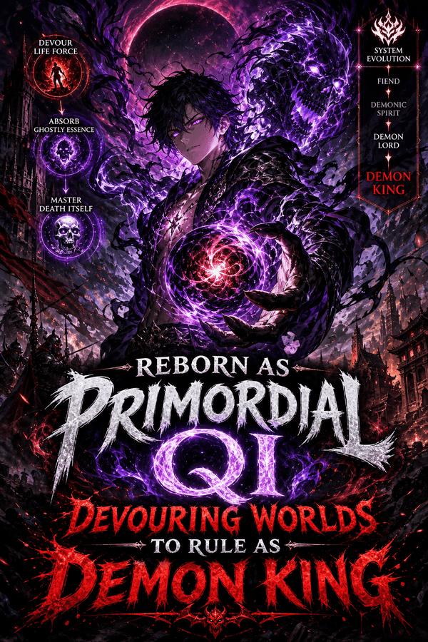 Reborn as Primordial Qi: Devouring Worlds to Rule as Demon King